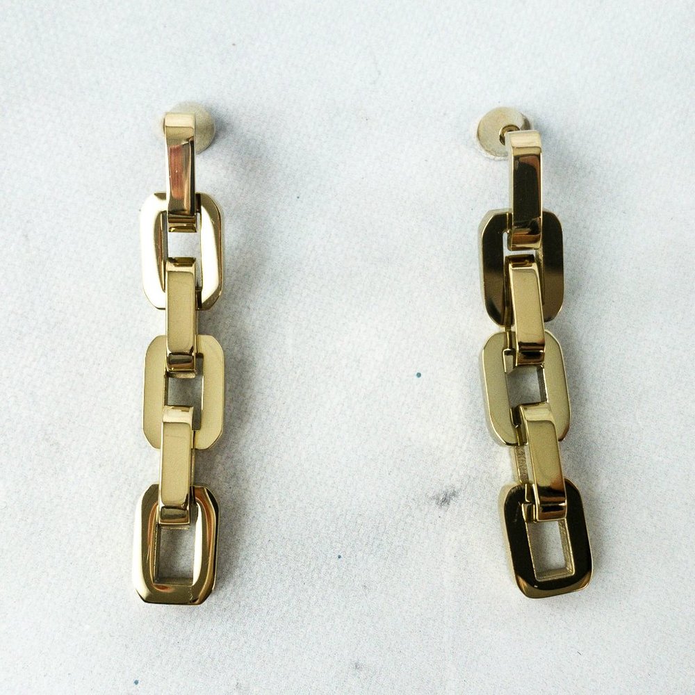 Eddie Borgo Supra Link Earrings